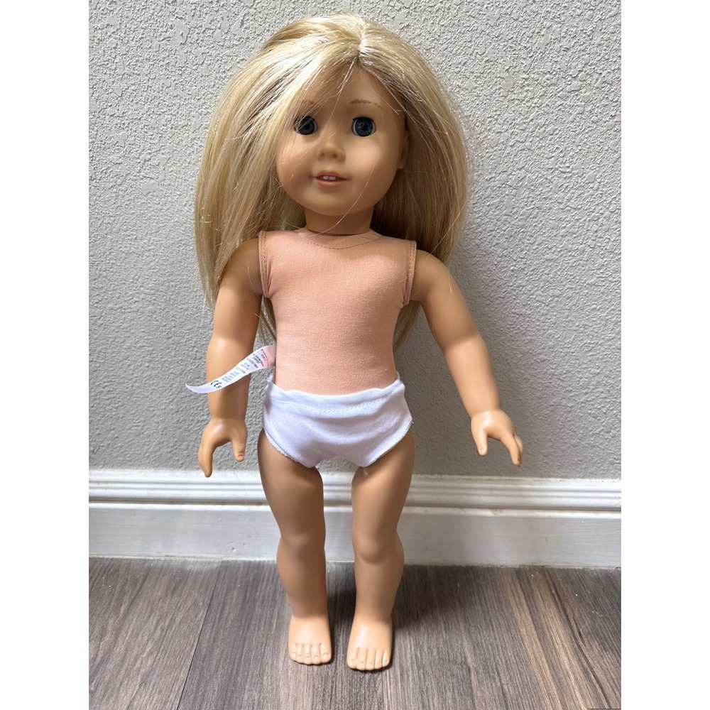 American Girl JLY 27 Doll 18 Inch Blonde Blue Eyes Classic Mold Truly Me